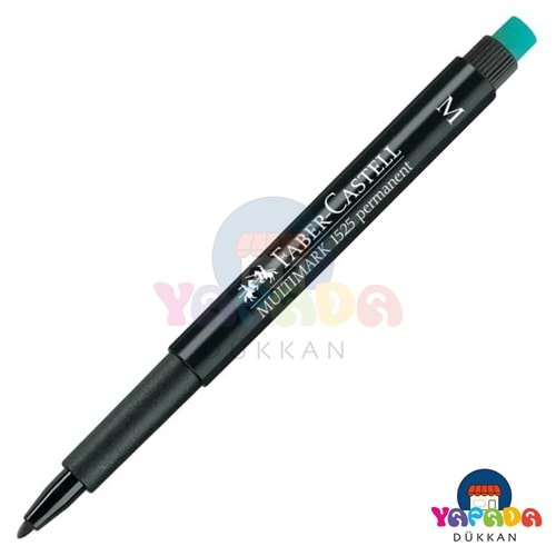 Faber-Castell Multimark 152599 M Uç 1,0 mm Siyah Permanent Asetat Kalemi