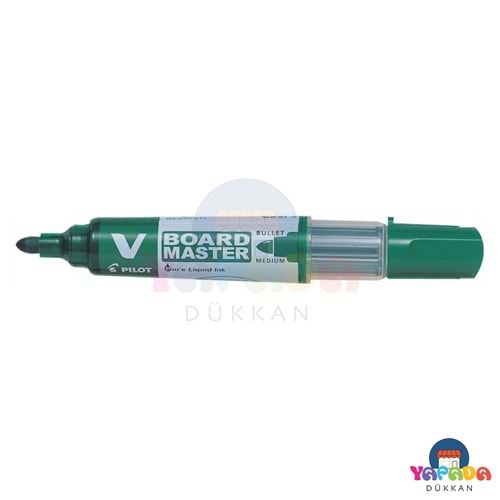 Pilot V Board Master Doldurulabilir Yeşil Beyaz Tahta Kalemi