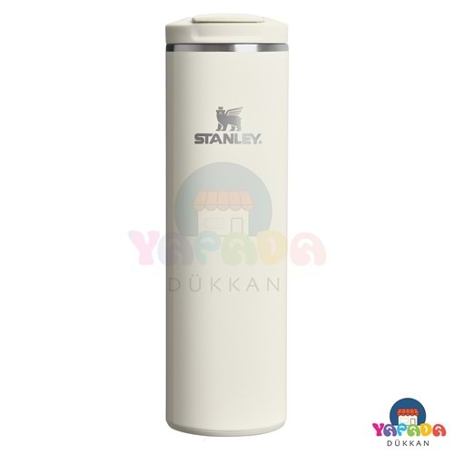 Stanley The Transit Fliptop 10-13062-013 470 ml AeroLight 18/8 Çelik Parlak Krem (Cream Gloss) Termos Bardak