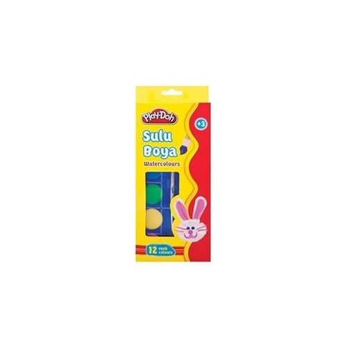 Play-doh Sulu Boya 12 Renk 23cm Su002