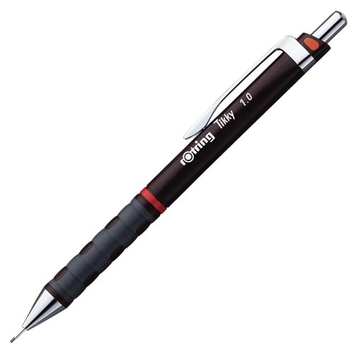 Rotring Tikky Versatil Kurşun Kalem Bordo 1.0