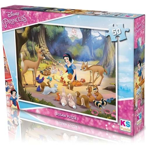 Ks Games Disney Princess 50 Parça Puzzle - Ks Games Puzzle