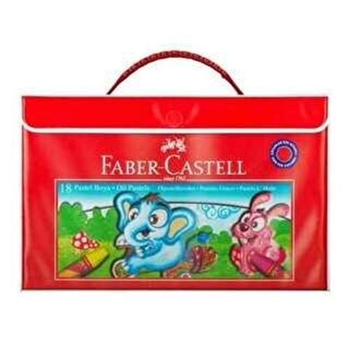 Faber-Castell Çantalı Pastel Boya 18 Renk