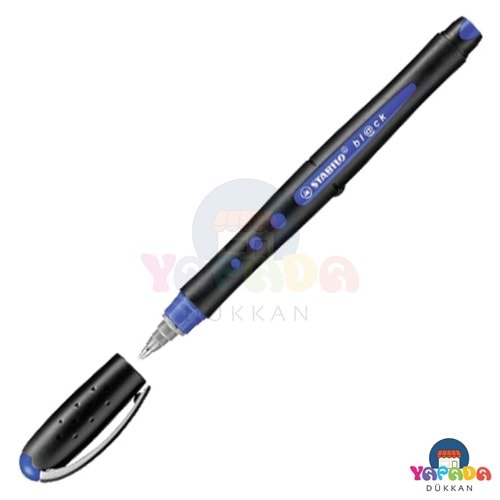 STABILO Bl@ck 1018/41 M Uçlu Mavi Roller Kalem