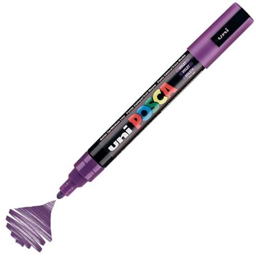 Uni Posca Marker Pc-5m Medium 1.8-2.5 Mm Violet