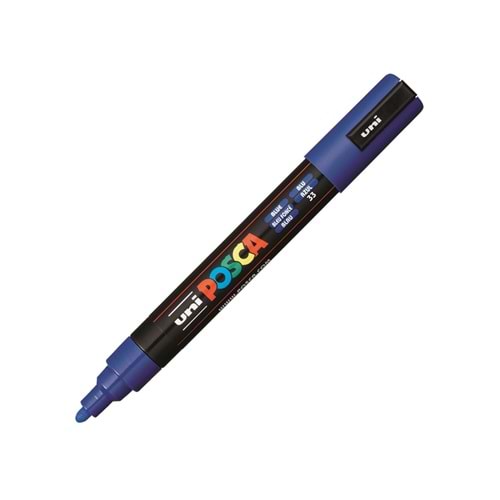 Uni Posca Marker Pc-5m Medium 1.8-2.5 Mm Blue