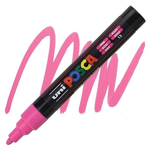 Uni Posca Akrilik Marker Pembe / 1.8-2.5 mm