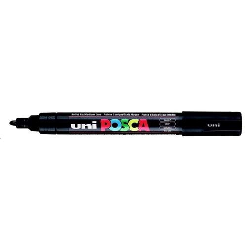 Uni Posca Akrilik Marker Siyah Kalem / 1.8-2.5 mm