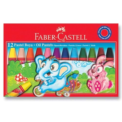 Faber-Castell Karton Kutu Pastel Boya 12 Renk