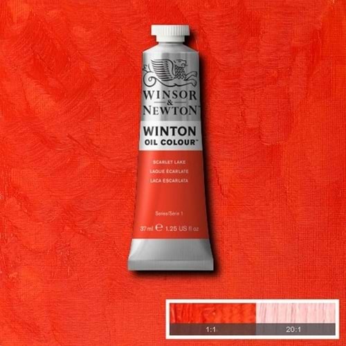 Winsor & Newton Winton Yağlı Boya 37Ml (38) Scarlet Lake 603