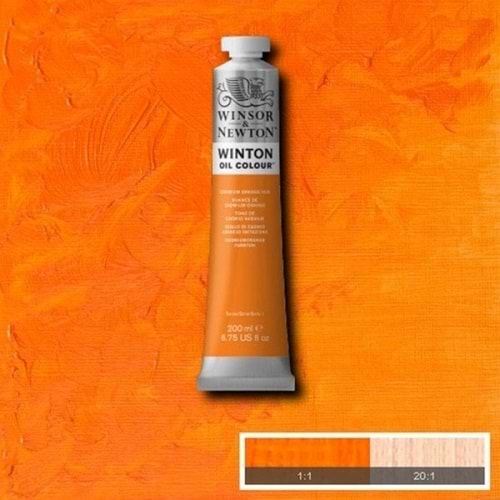 Winsor & Newton Winton Yağlı Boya 200Ml (4) Cadmıum Orange Hue 094