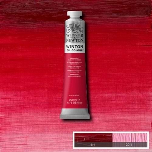 Winsor & Newton Winton Yağlı Boya 200Ml (1) Permanent Alızarın Crımson 468