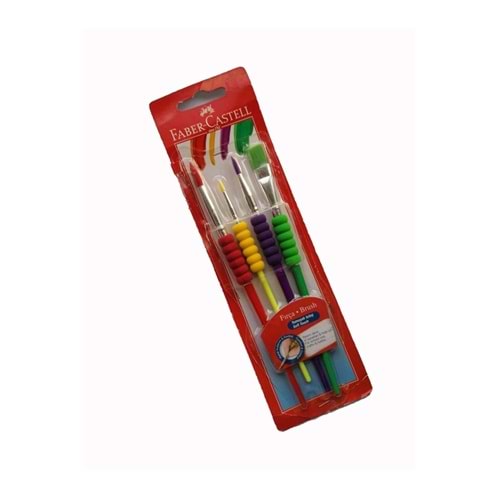Faber Castell Soft Touch Fırça 4lü