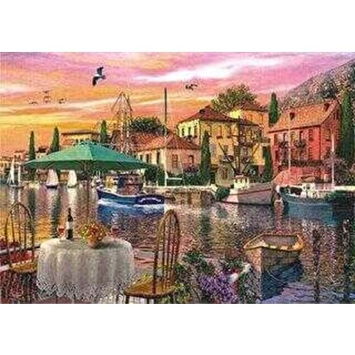 Anatolian 3000 Parça 4905 Limanda Gün Batımı Puzzle