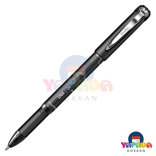 Scrikss DNA 0,7 mm Siyah Jel Tükenmez Kalem