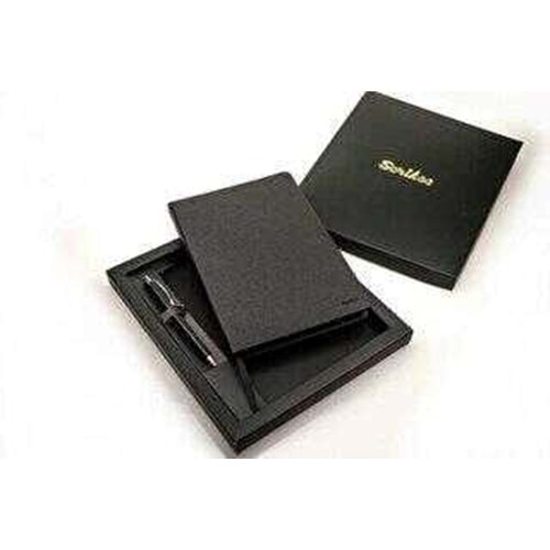 Sd 300-1 Premium Defter Chester A5 Siyah & 800M KromRoller
