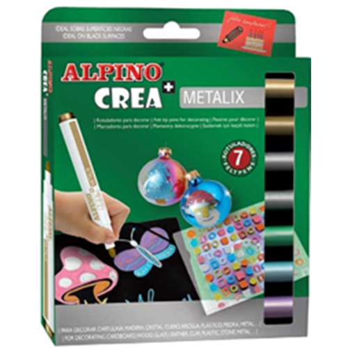 Alpino Ar-134 Crea Metalix Keçeli Kalem