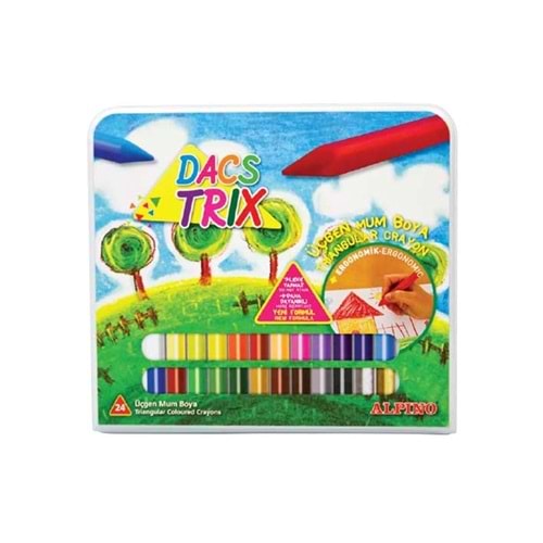 Alpino Dacstrix Mum Boya Üçgen 24'lü