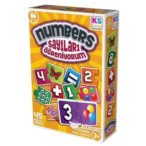 Ks Games Numbers Sayıları Öğreniyorum 45 Parça