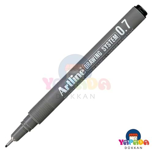 Artline Drawing System EK-237 0,7 mm Siyah Pigment Mürekkepli Teknik Çizim Kalemi