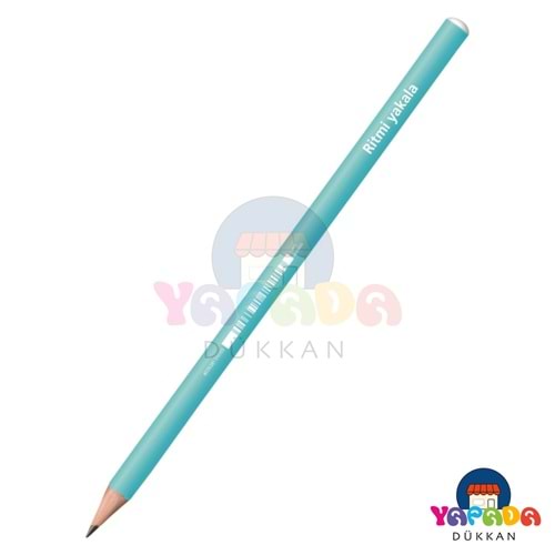 STABILO Motto 424 2B Ritmi Yakala Açık Mavi Yuvarlak Kurşun Kalem