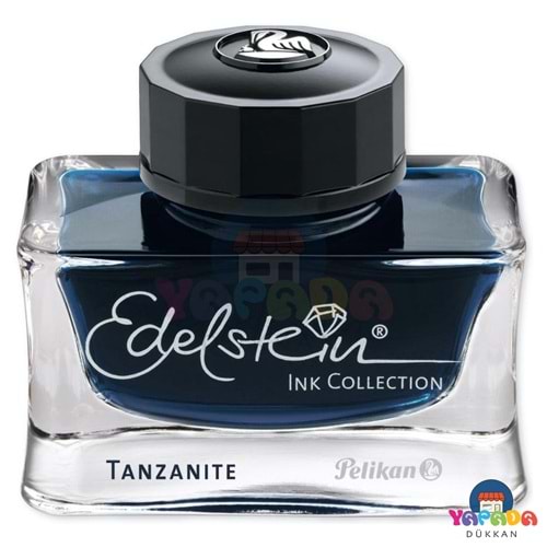 Pelikan Edelstein Tanzanite Mavi-Siyah Dolma Kalem Mürekkebi 50 ml