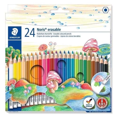 Staedtler Noris Silinebilir Kuru Boya 24 Renk