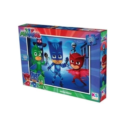 Ks Games 100 Parça Pija Maskeliler Çocuk Puzzle