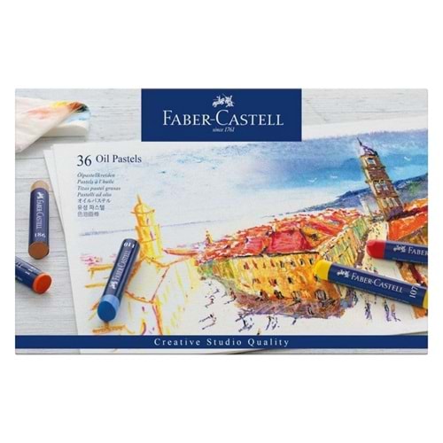 Faber-Castell Goldfaber - Castell Oil Pastel Kalemi 36Lı