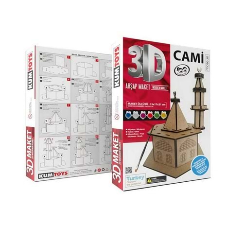 Kumtoys 3D Ahşap Maket