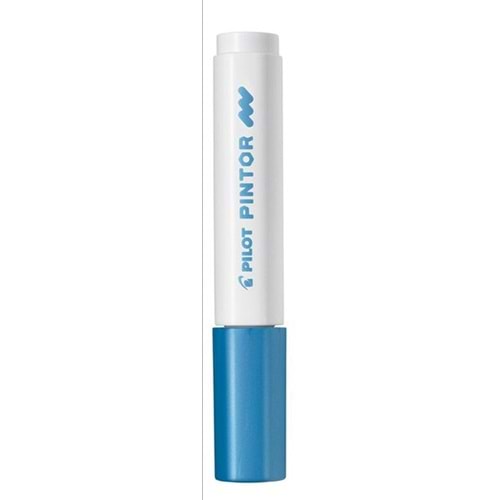 Pilot Pintor Marker Kalem Metalik Mavi