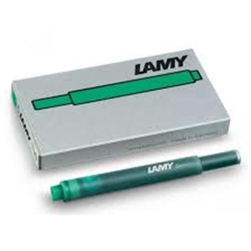 Lamy T10 Dolma Kalem Kartuşu 5 Li Yeşil