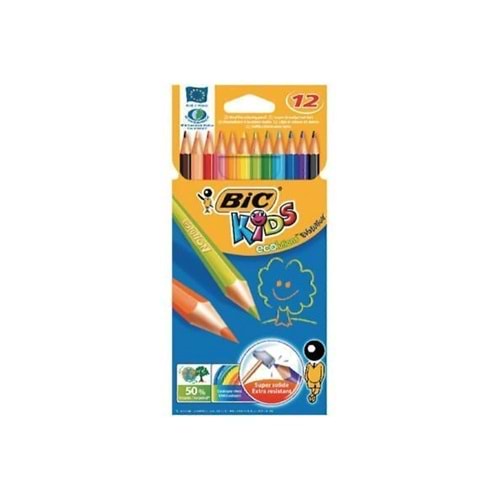 Bic Evolution Kuru Boya Kalemi 12`li Kutu