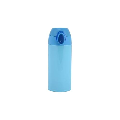 Trendix Çelik Su Matarası 350Ml Mavi (Termos Özellikli)