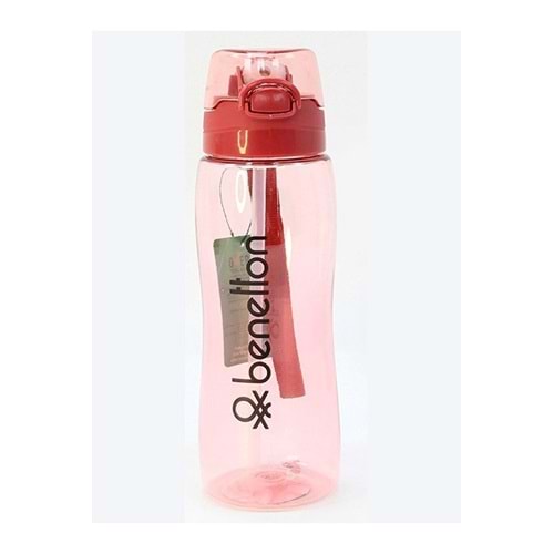 Benetton 700 Ml Su Matarası Kilitli Kapak Tritan
