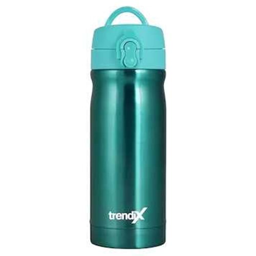 Trendix Çelik Su Matarası 350Ml Pastel Pembe (Termos Özellikli)