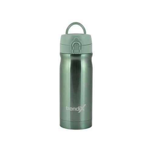 Trendix Çelik Su Matarası 350Ml Pastel Yeşil (Termos Özellikli)