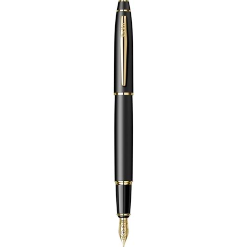 Scrickss Noble 35 Dolma Kalem M Uç Mat Siyah Altın