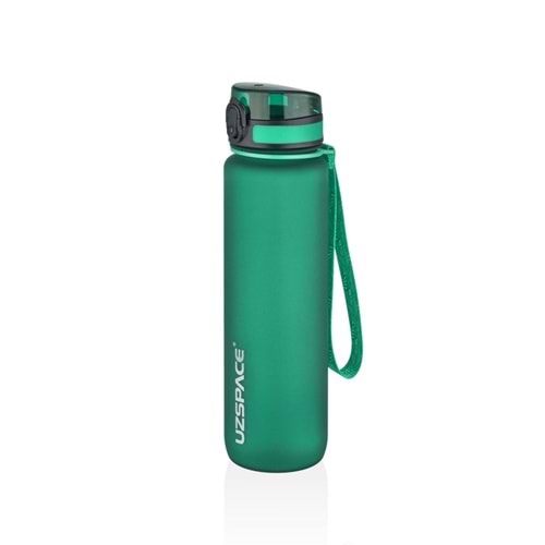 Uzspace 1000 ml Tritan Su Matarası 3038 Koyu Yeşil