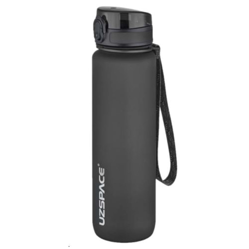 Uzspace 1000 Ml Tritan Su Matarası Black