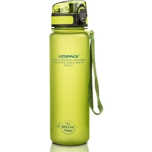 Uzspace 500 ml Tritan Su Matarası Vgn-3026 VagonLife Yeşil