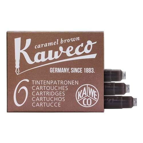 Kaweco Kısa Kartuş Caramel Brown 2208