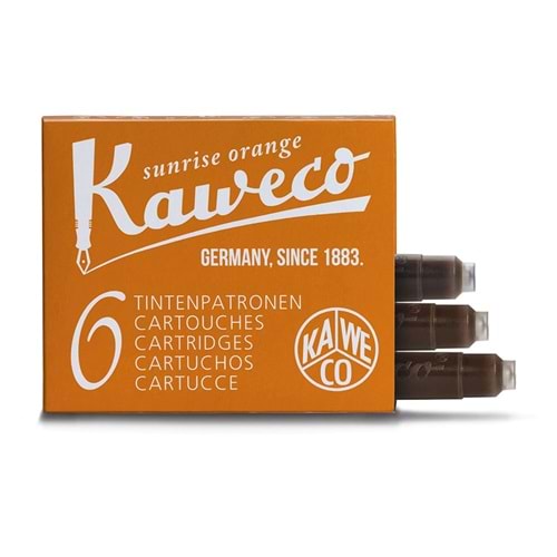 Kaweco Kısa Kartuş Sunrise Orange 1330