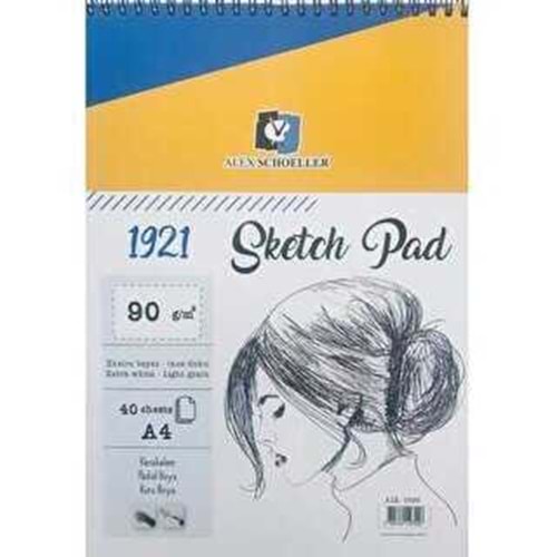 Alex Schoeller A4 Sketch Pad 40 Sayfa Eskiz Defteri ALX-0526