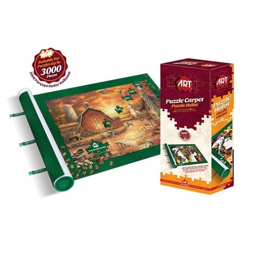 Art Puzzle Halısı 3000'lik (Kutulu)
