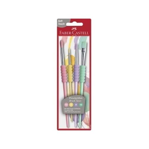 Faber-Castell Soft Touch Fırça Pastel 4 Çeşit