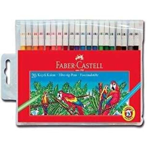 Faber-Castell Keçeli Kalem Yıkanabilir 20Li