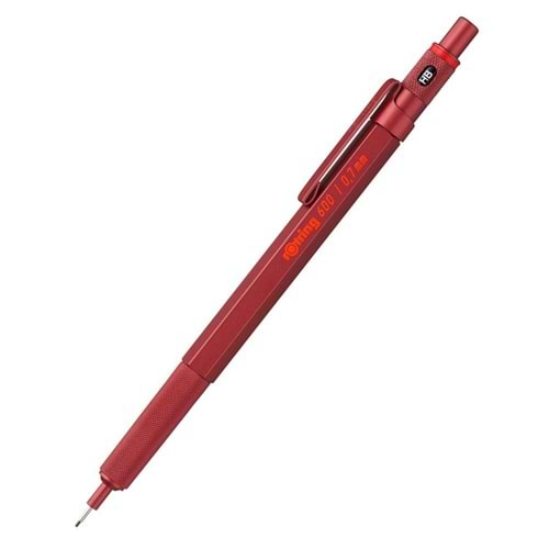 Rotring 600 Mekanik Kurşun Kalem, Kırmızı 0.7 mm