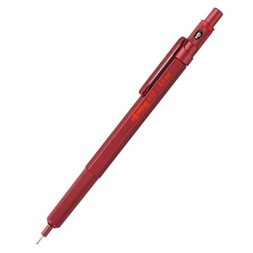 Rotring 600 Mekanik Kurşun Kalem, Kırmızı 0.5 mm