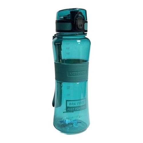 Uzspace 500ml Su Matarası Tritan 5026 Turkuaz VagonLife